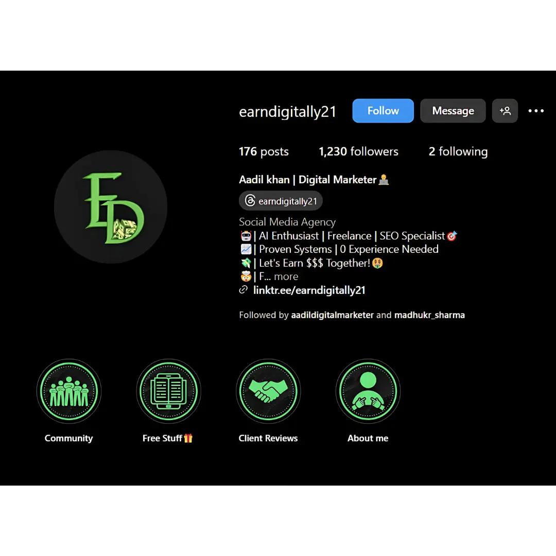 After Instagram Profile